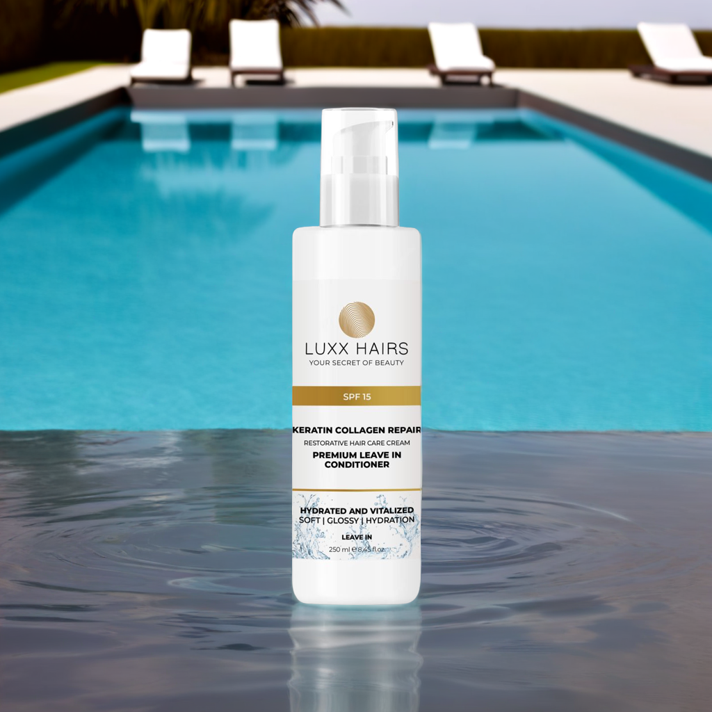 SPF 15 Glow and Glossy Leave-In Maske