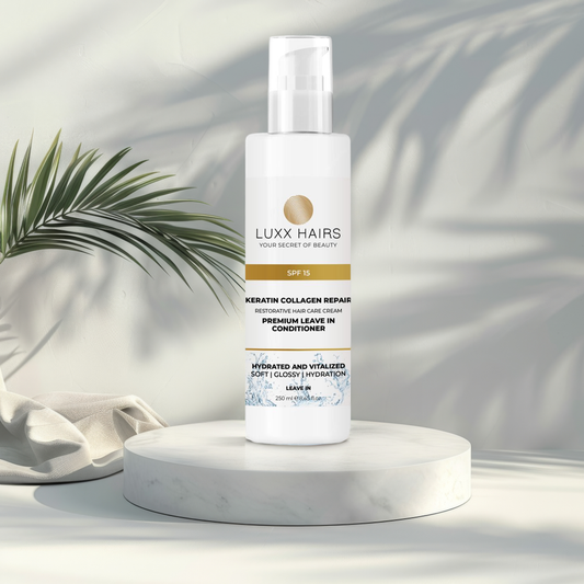SPF 15 Glow and Glossy Leave-In Maske