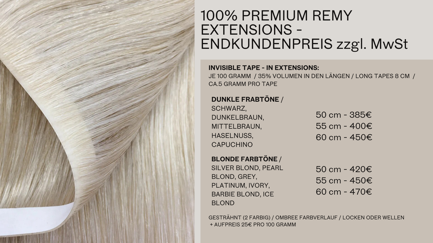 Luxx Hairs Premium Extensions - Remy Double Drawn